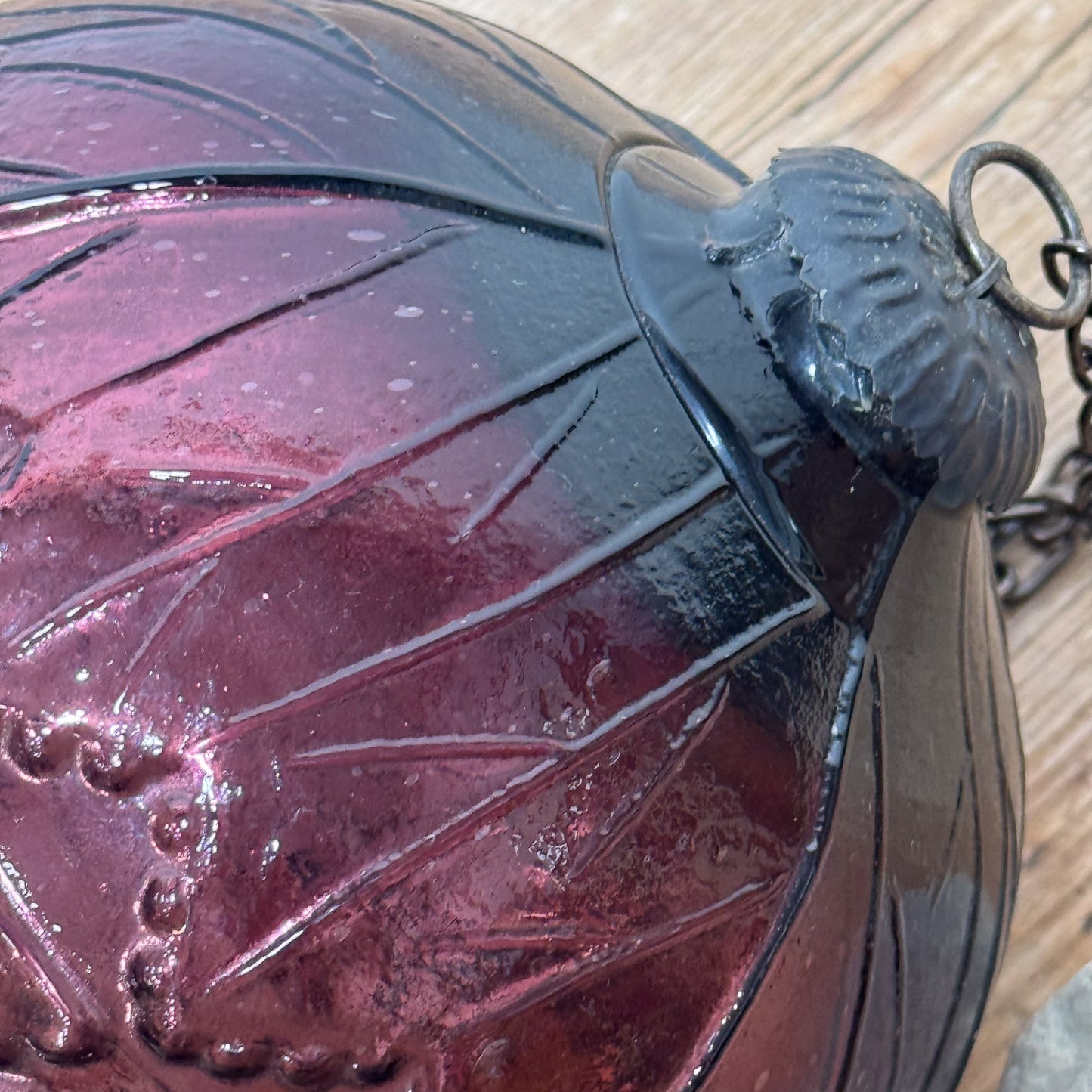 Early 20th Century Glass Grapes