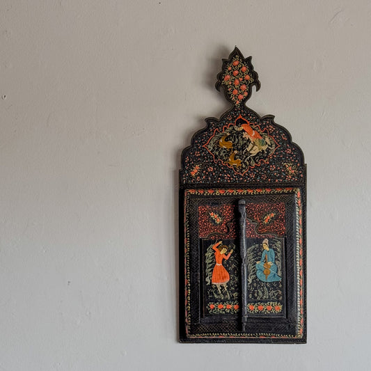 An Early 20th Century Indian Door Mirror