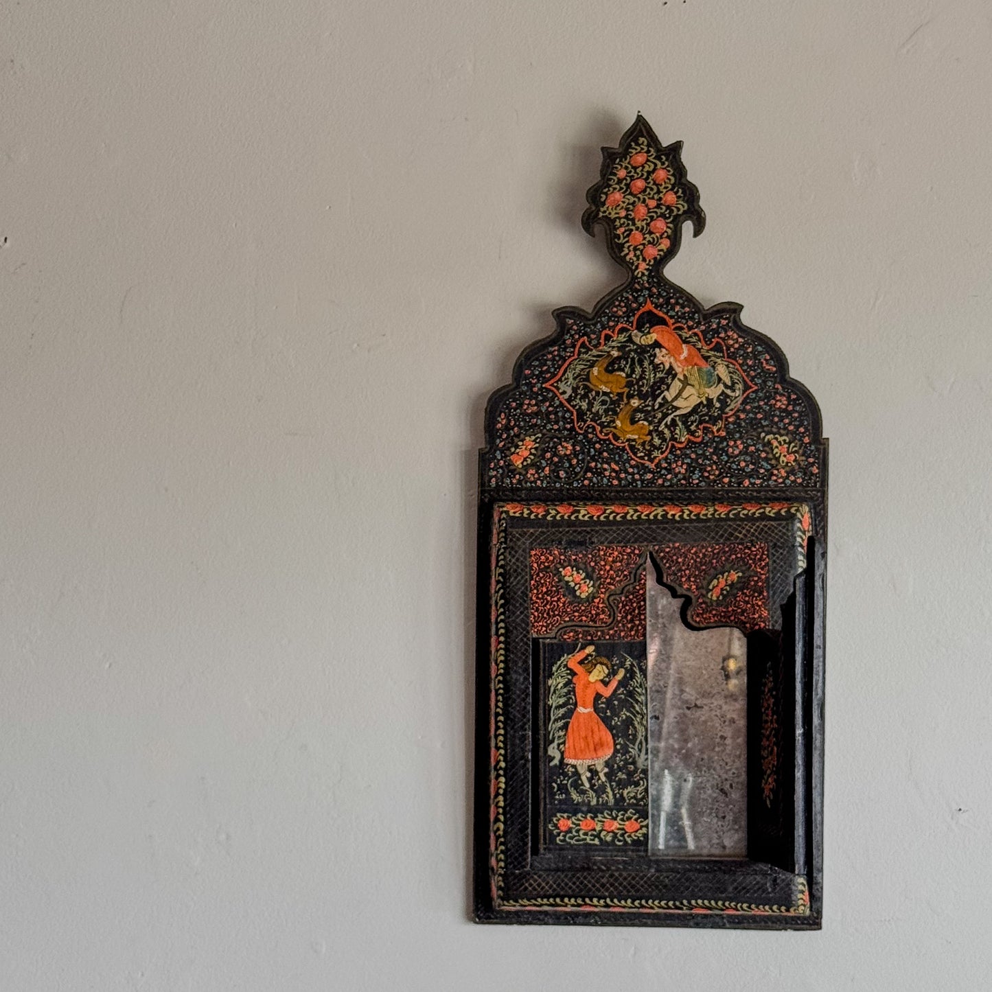 An Early 20th Century Indian Door Mirror