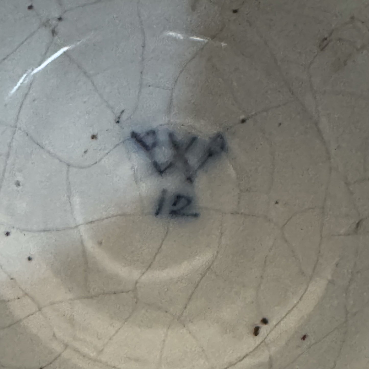 An 18th Century Dutch Delft Blue & White Large Baluster Vase