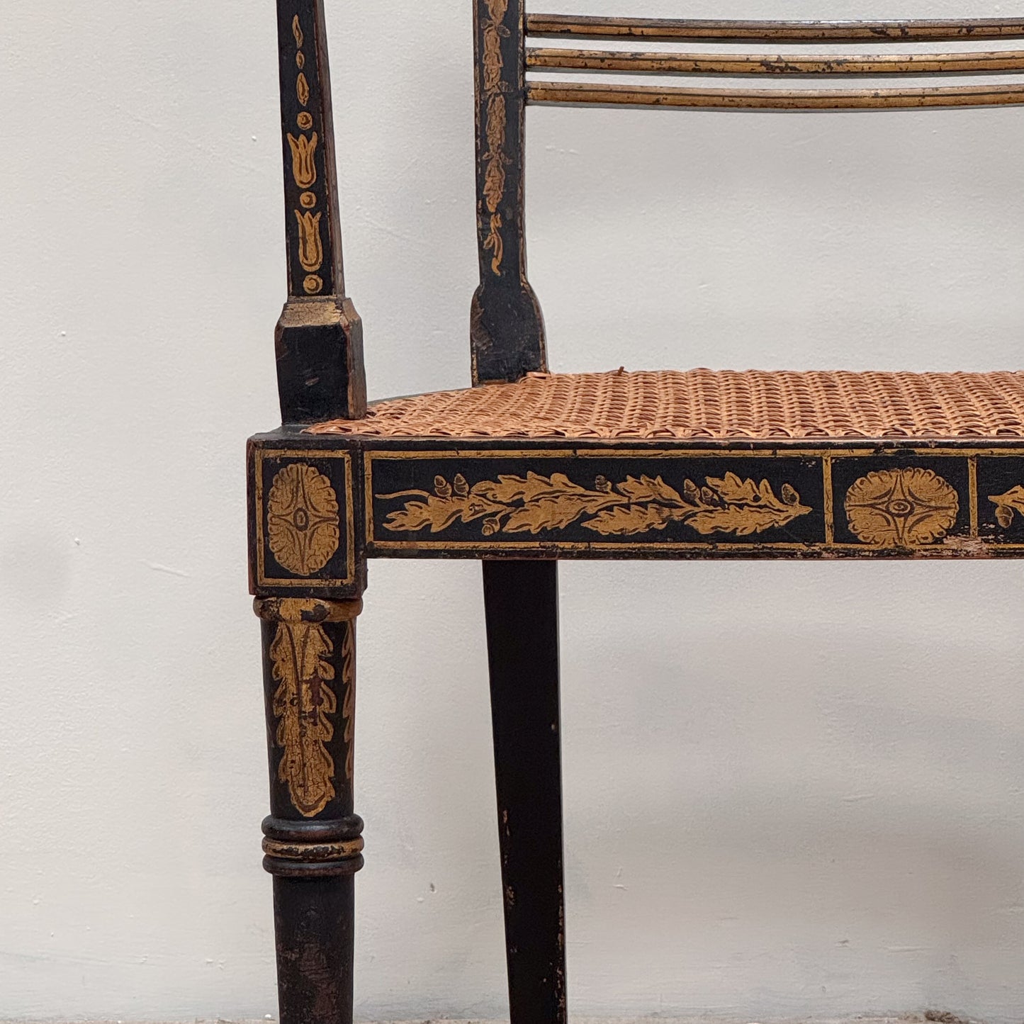A Regency Painted Chair