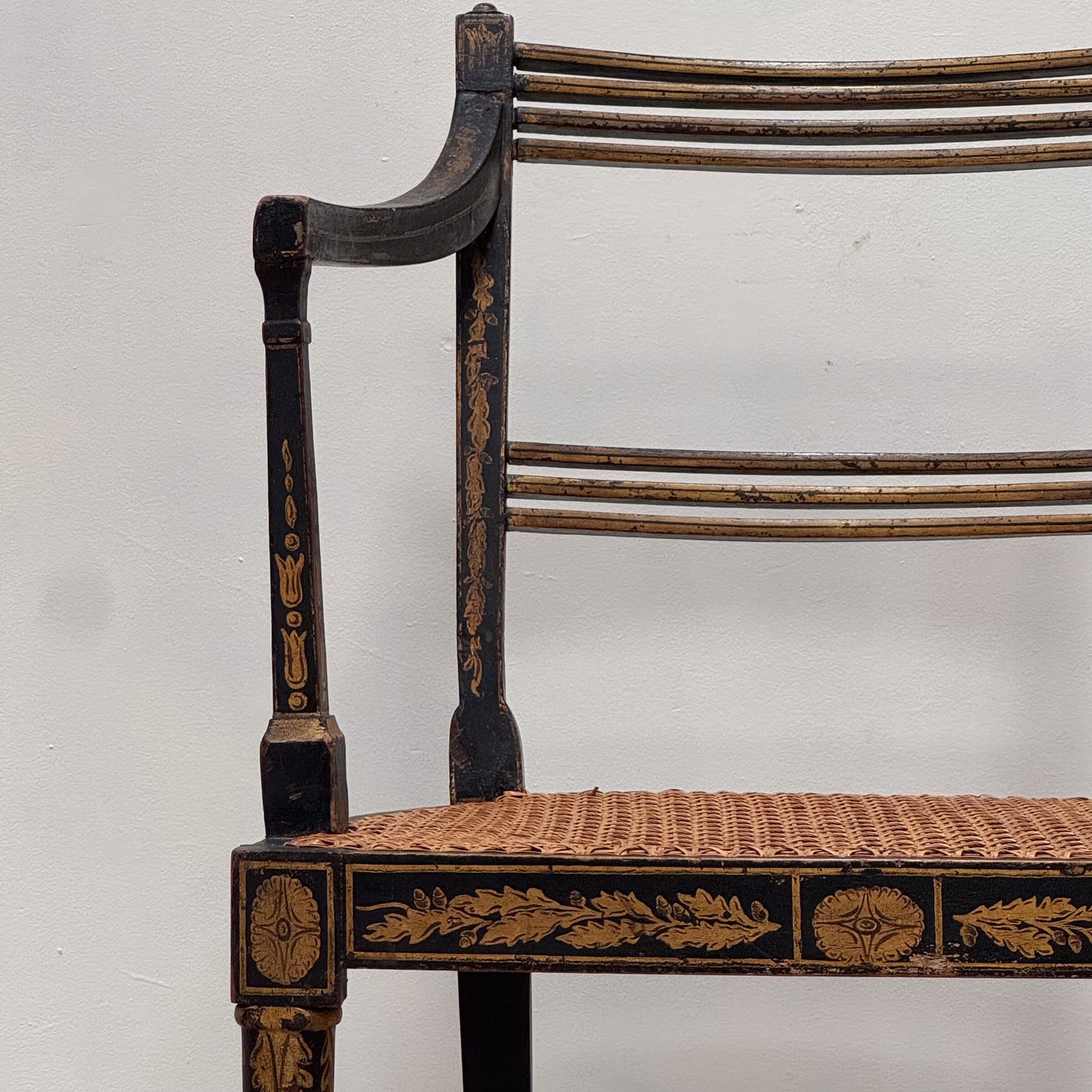 A Regency Painted Chair