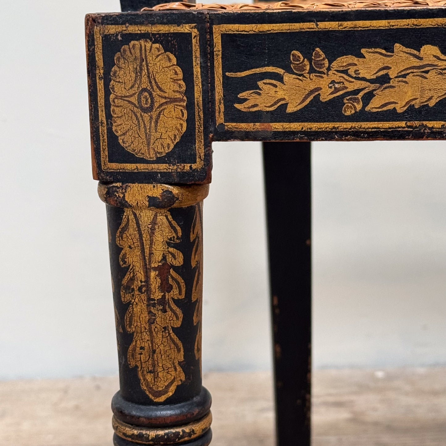 A Regency Painted Chair