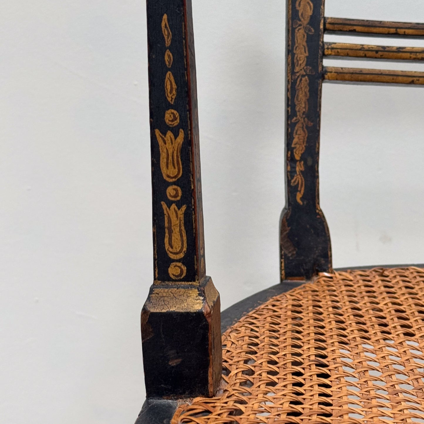 A Regency Painted Chair