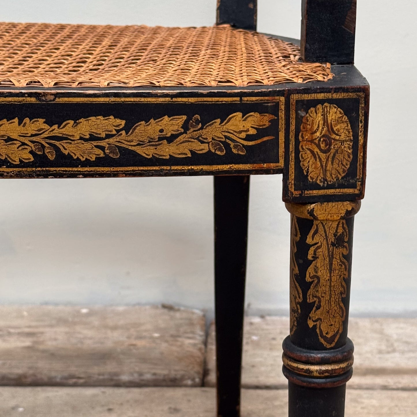 A Regency Painted Chair