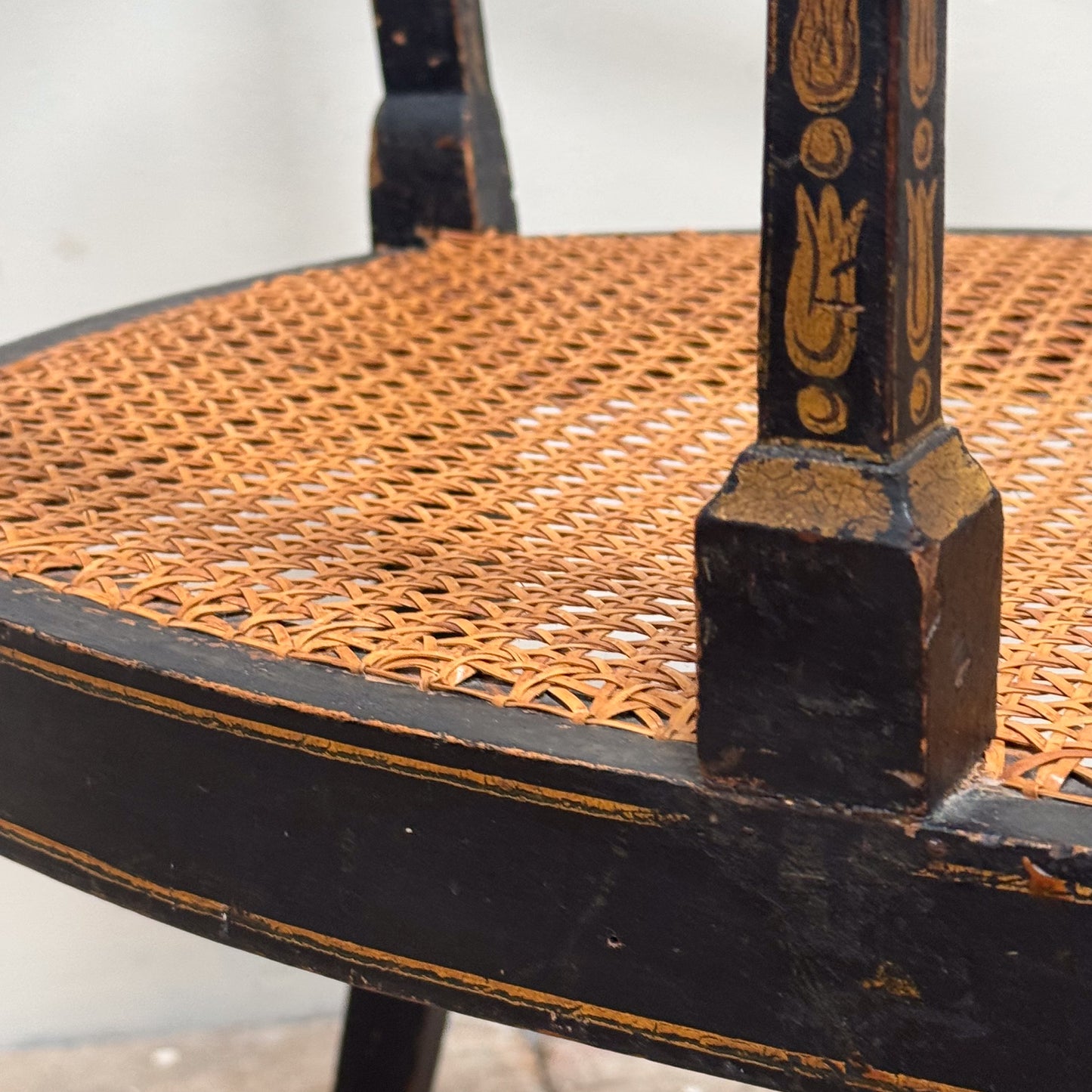 A Regency Painted Chair