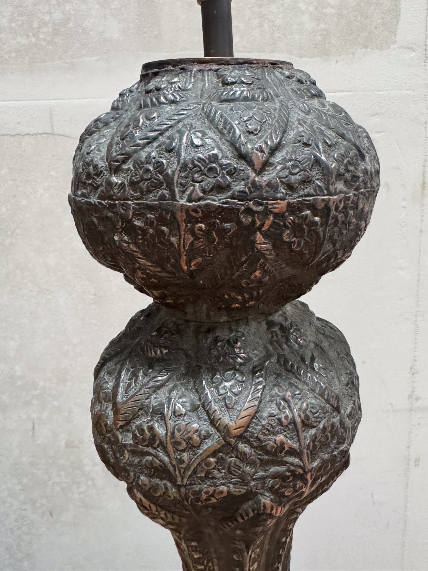 A Pair of 19th Century Charpoy Leg Lamps