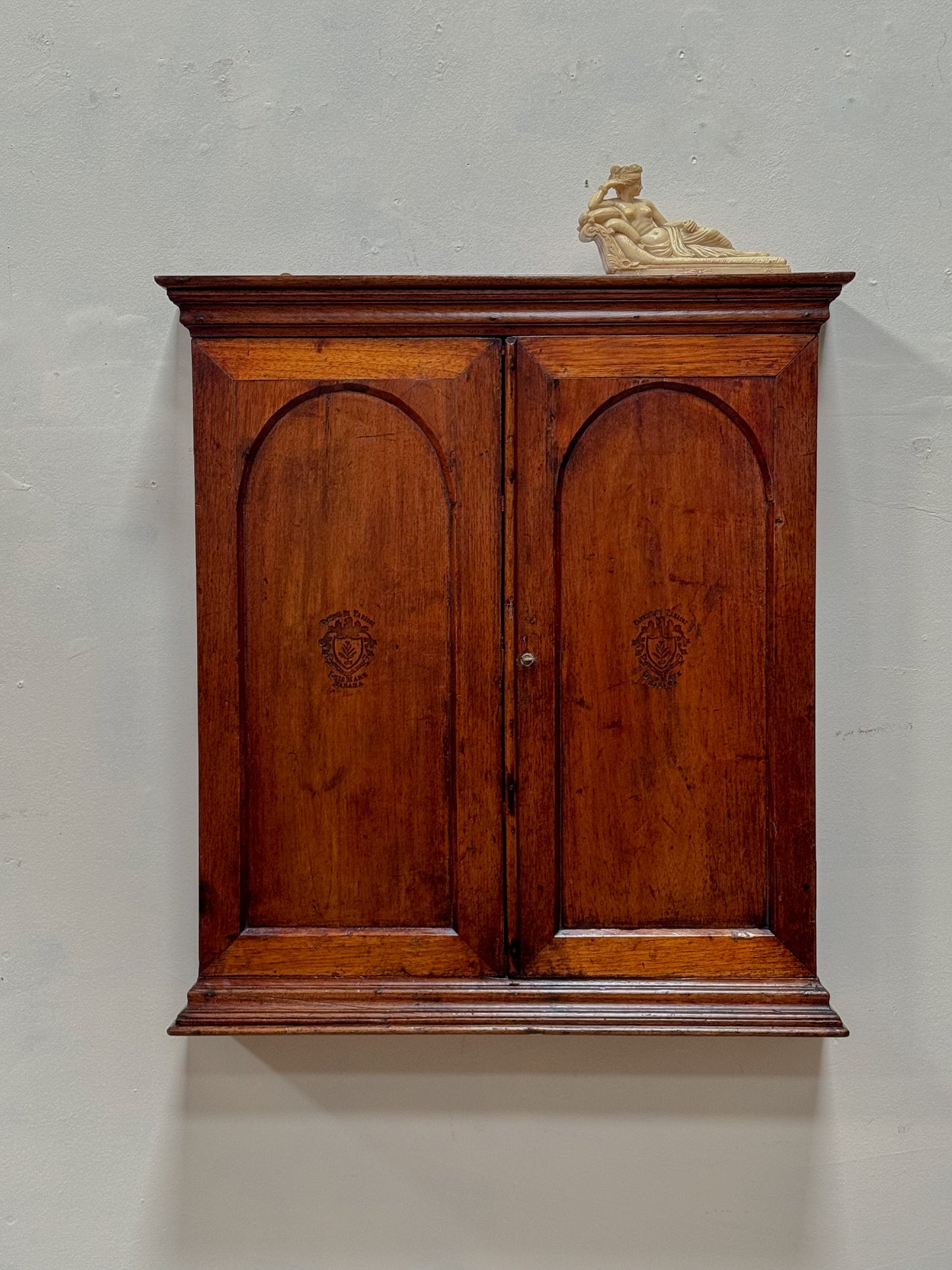 A Late 19th Century Mahogany Tobacconist Cabinet