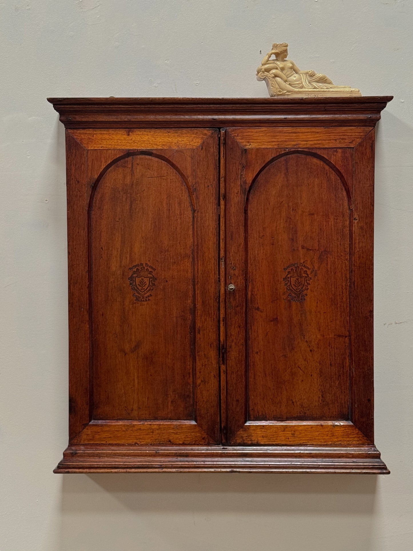 A Late 19th Century Mahogany Tobacconist Cabinet