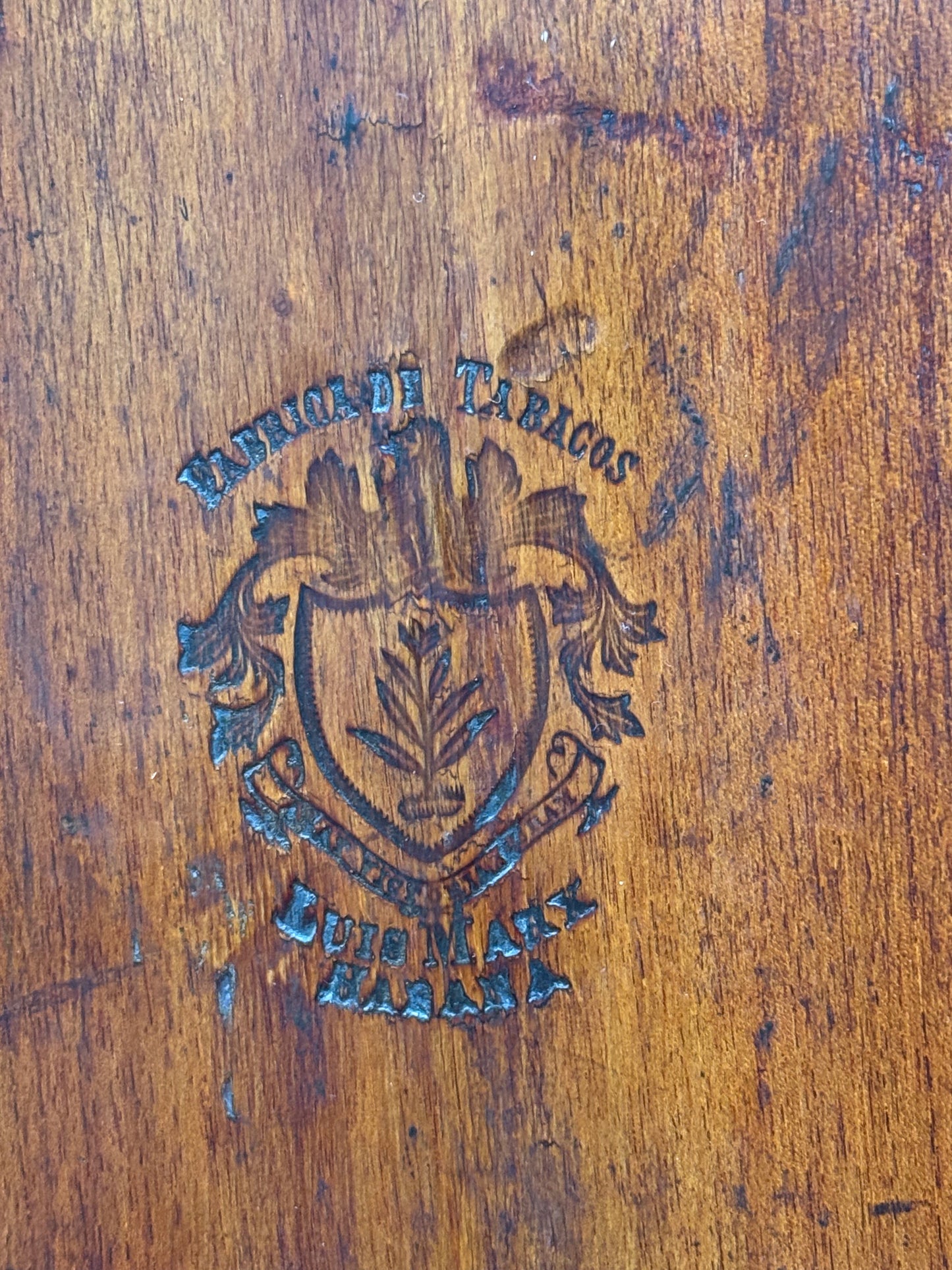 A Late 19th Century Mahogany Tobacconist Cabinet