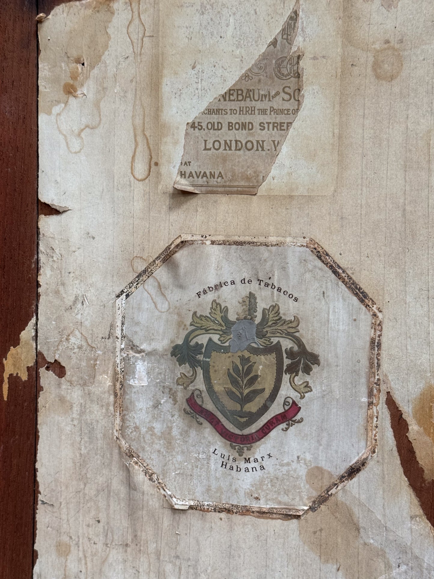 A Late 19th Century Mahogany Tobacconist Cabinet