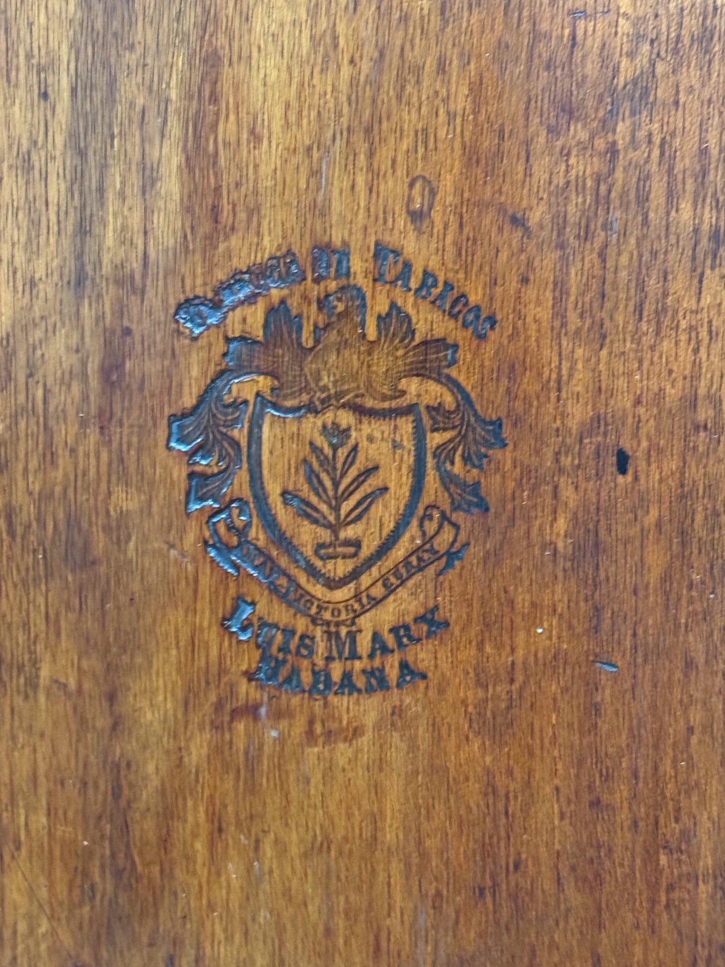 A Late 19th Century Mahogany Tobacconist Cabinet