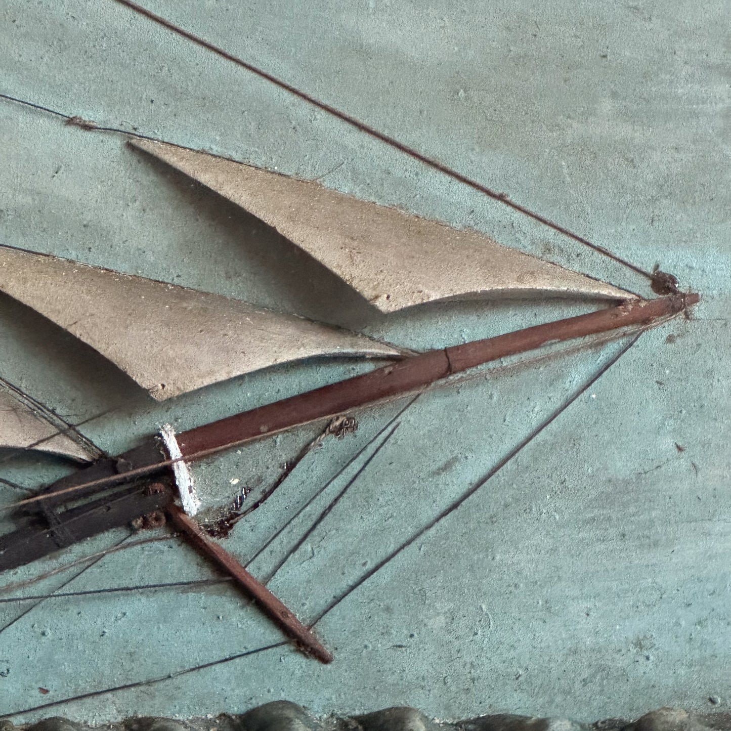 A Mid 19th Century Ship Diorama