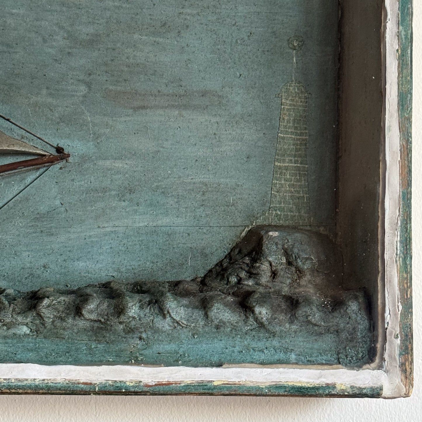 A Mid 19th Century Ship Diorama