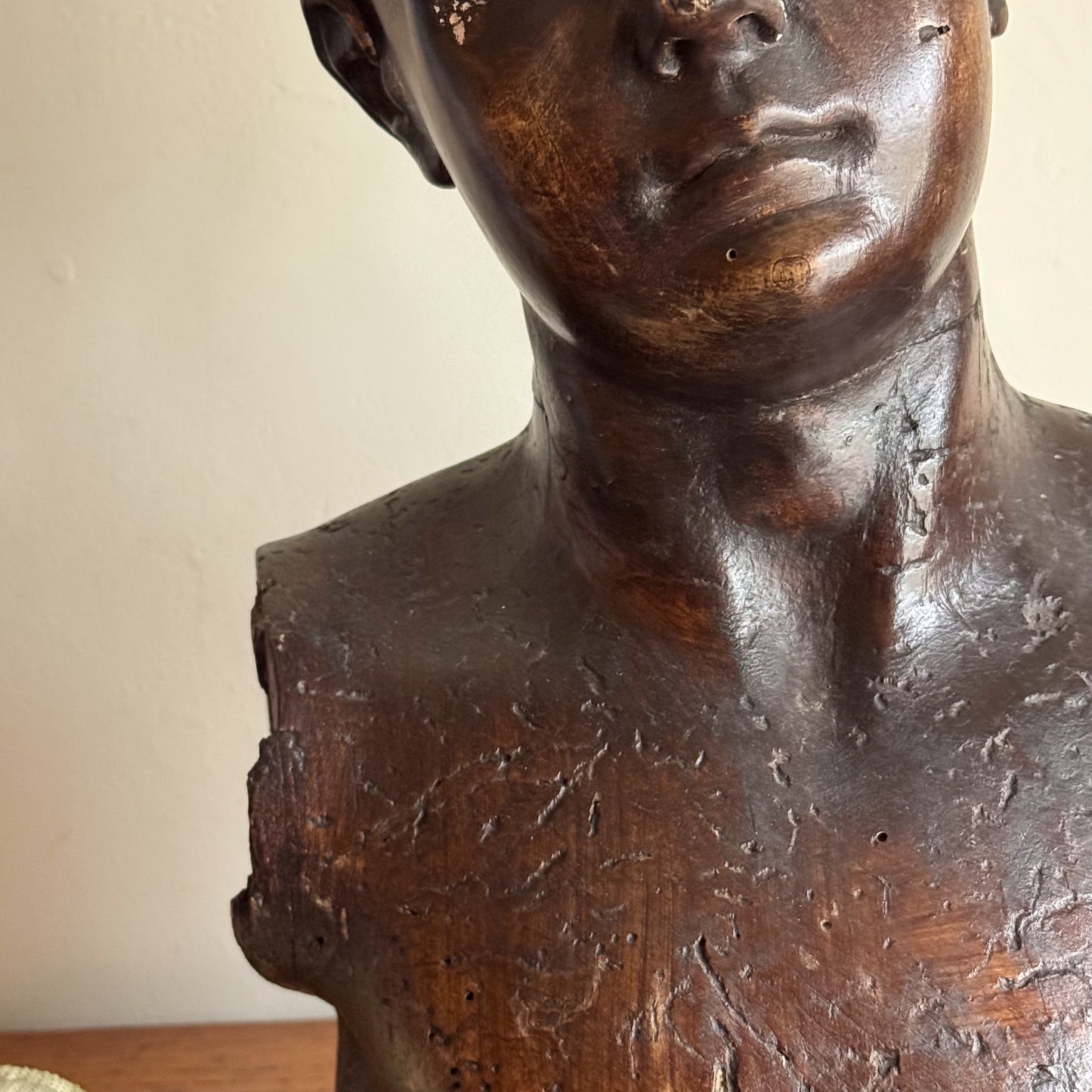 An 18th Century Italian Walnut Bust