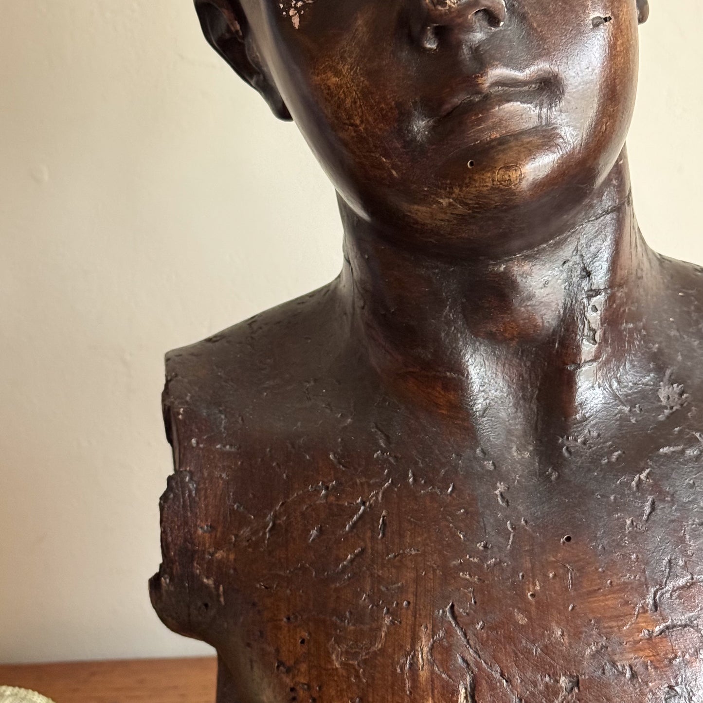 An 18th Century Italian Walnut Bust