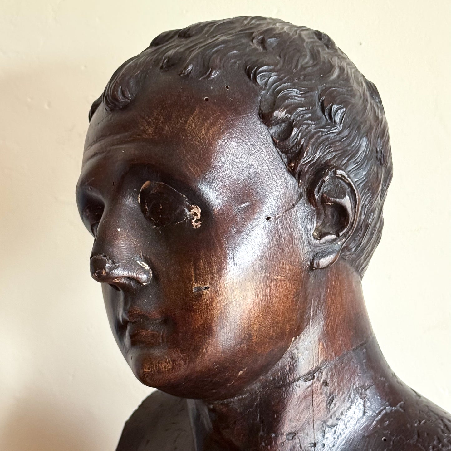 An 18th Century Italian Walnut Bust