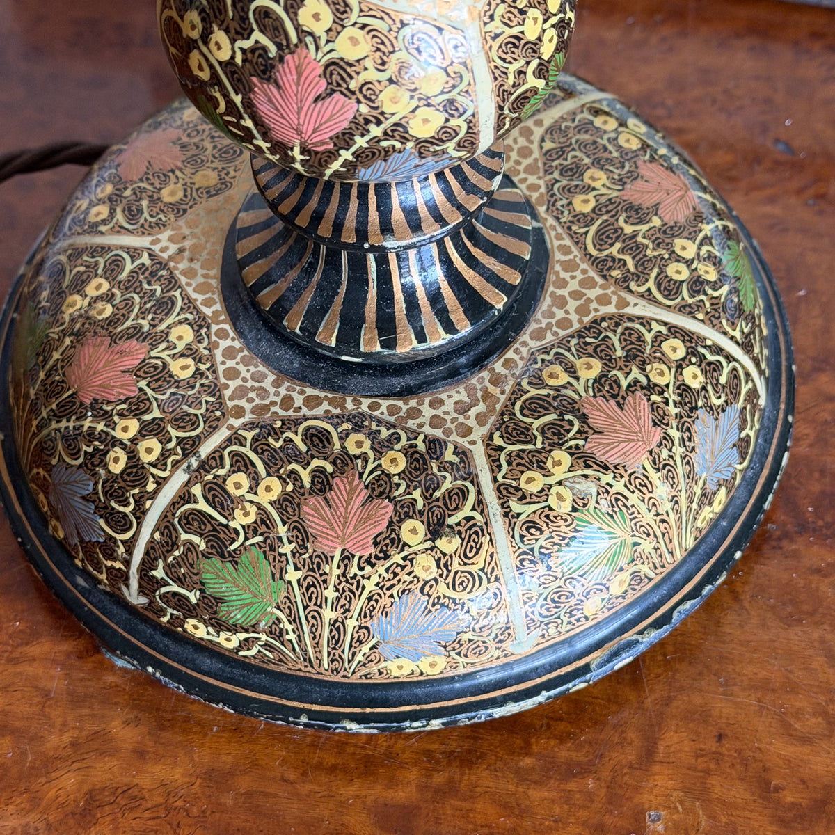 An Early 20th Century Kashmiri Twist Lamp