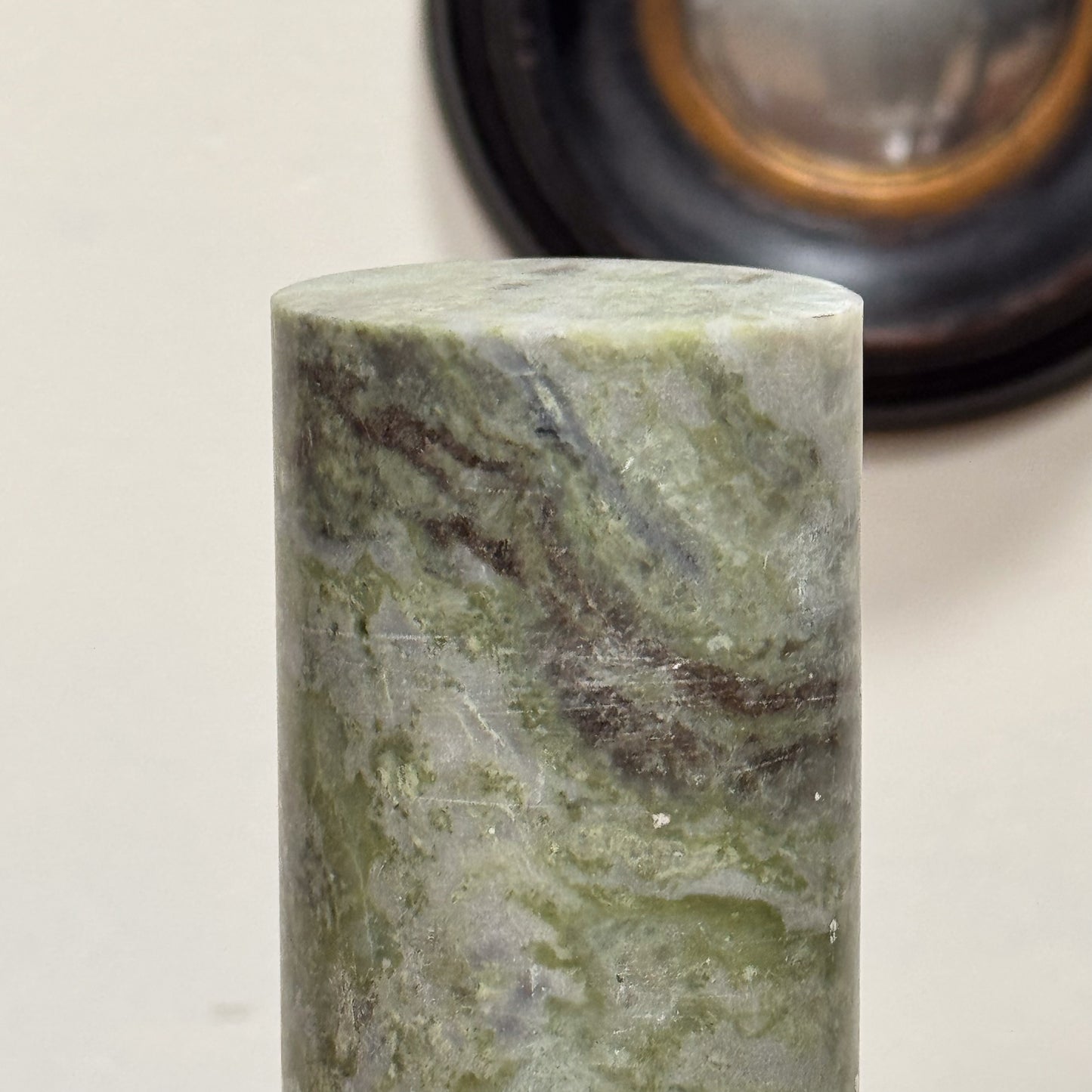 A Pair of 19th Century Connemara Marble Columns