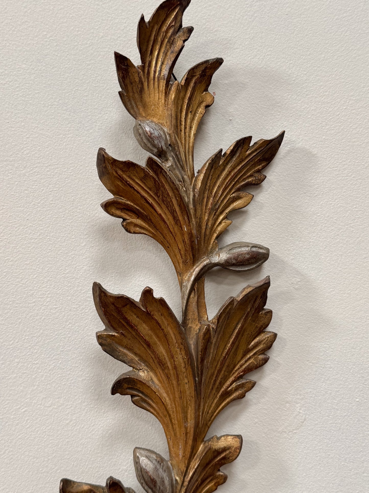 A Pair of 19th Century Giltwood Wall Sconces