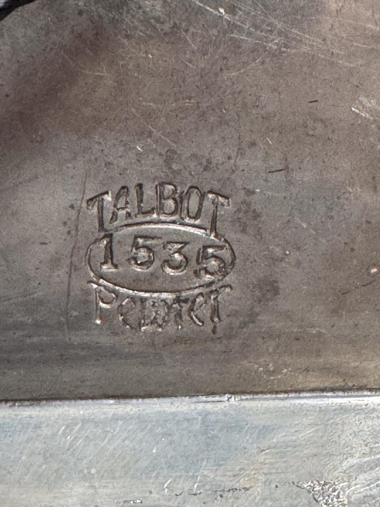 An Arts & Crafts Pewter Lamp by Talbot