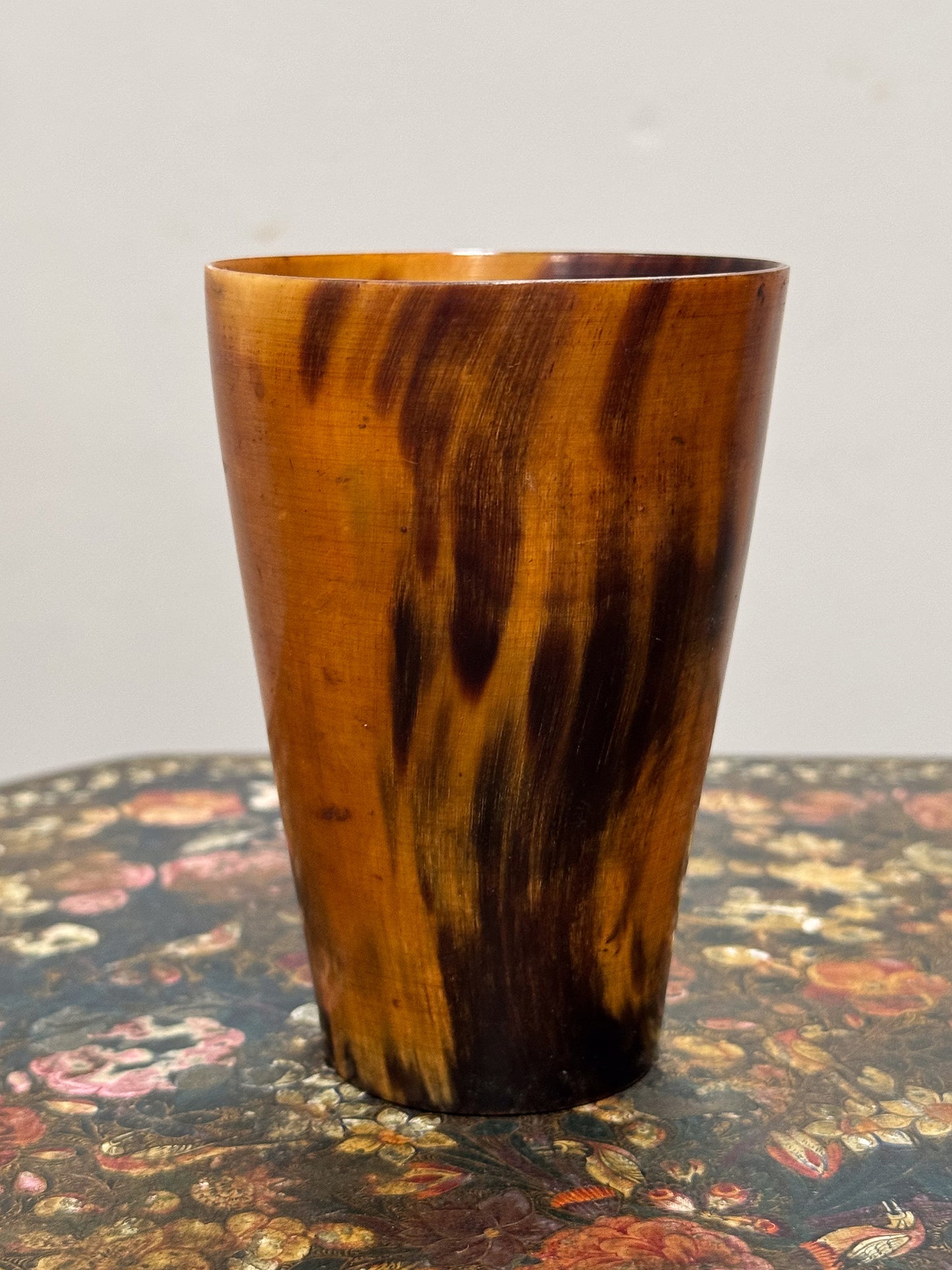 A Collection of 19th Century Horn Beakers