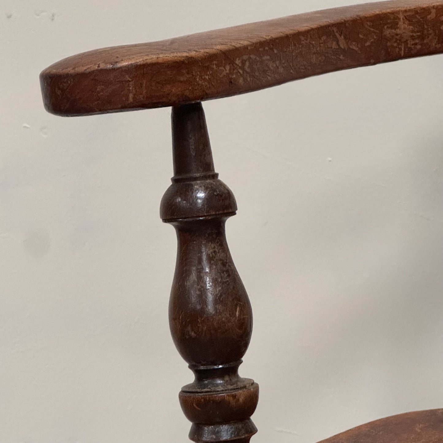 A 19th Century Birch Smokers Bow Chair