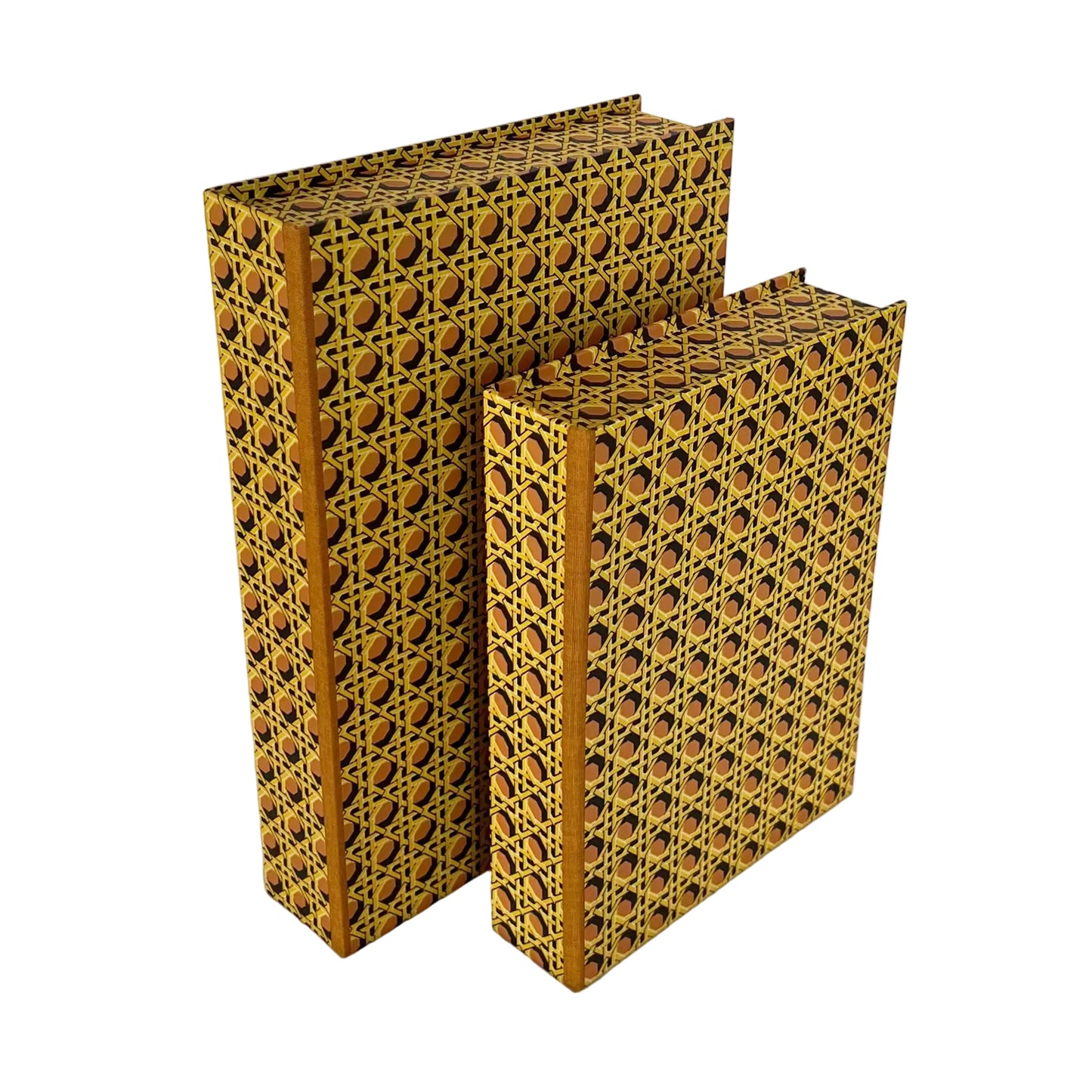 A4 Boxfile - Regency Caning Jasper Red