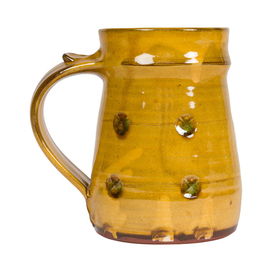 Slipware Tankard - Amber