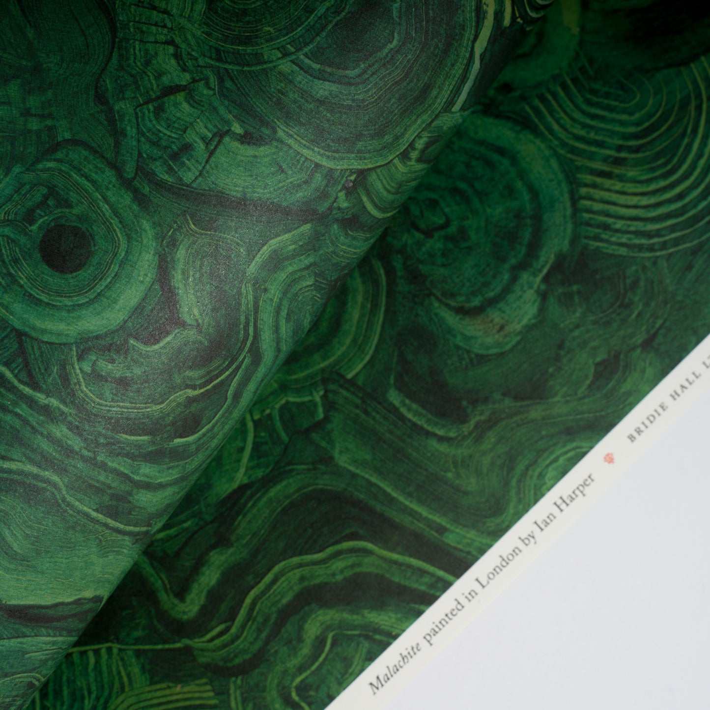 Malachite Patterned Paper