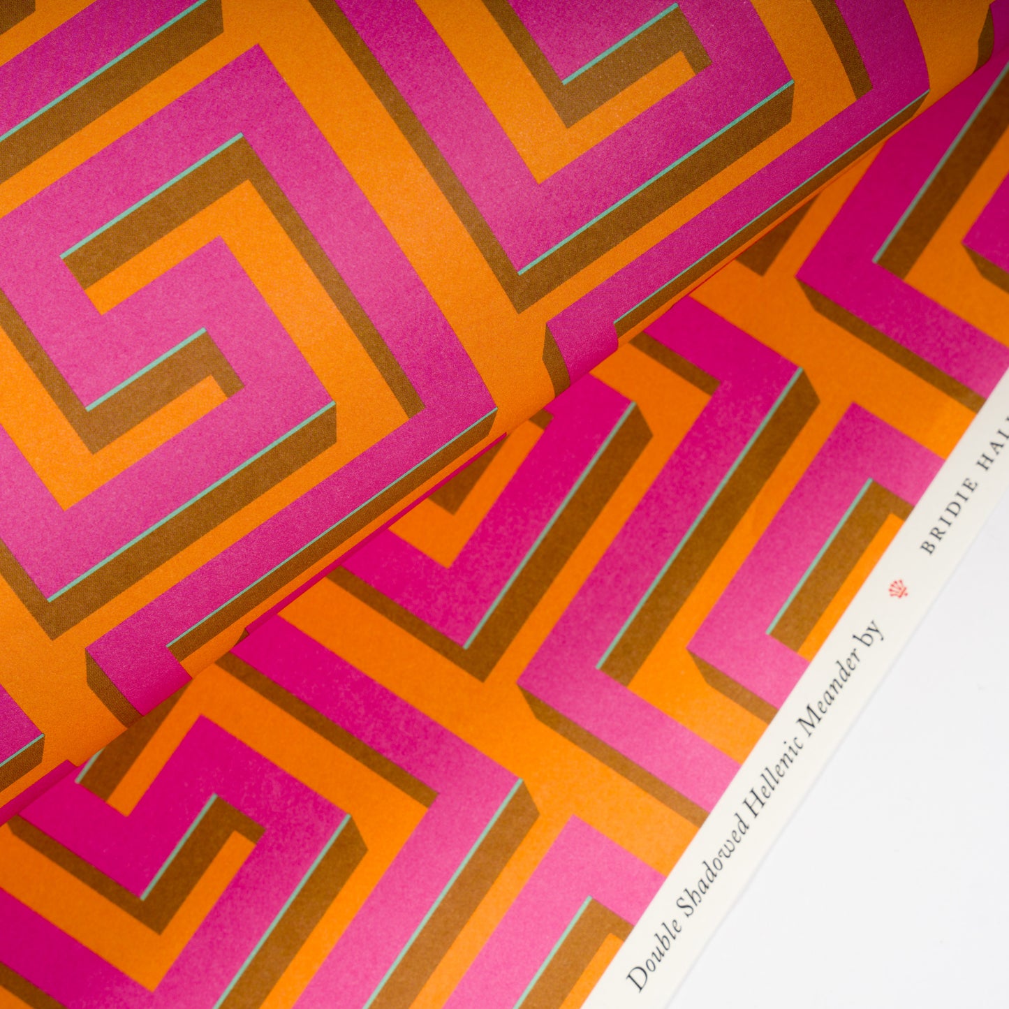 Double Shadowed Meander - 5 Sheets Of Paper