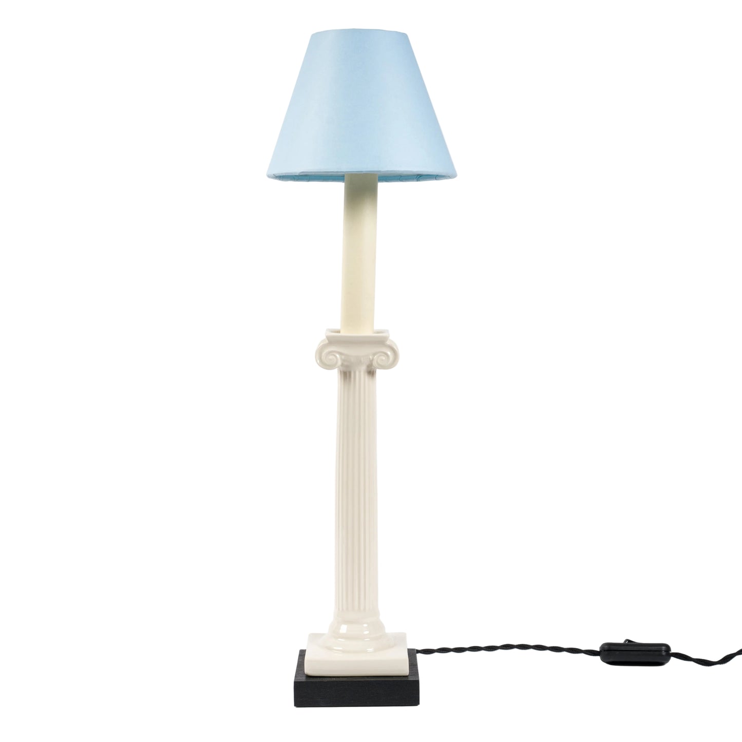 6” Sky Blue Card Lampshade