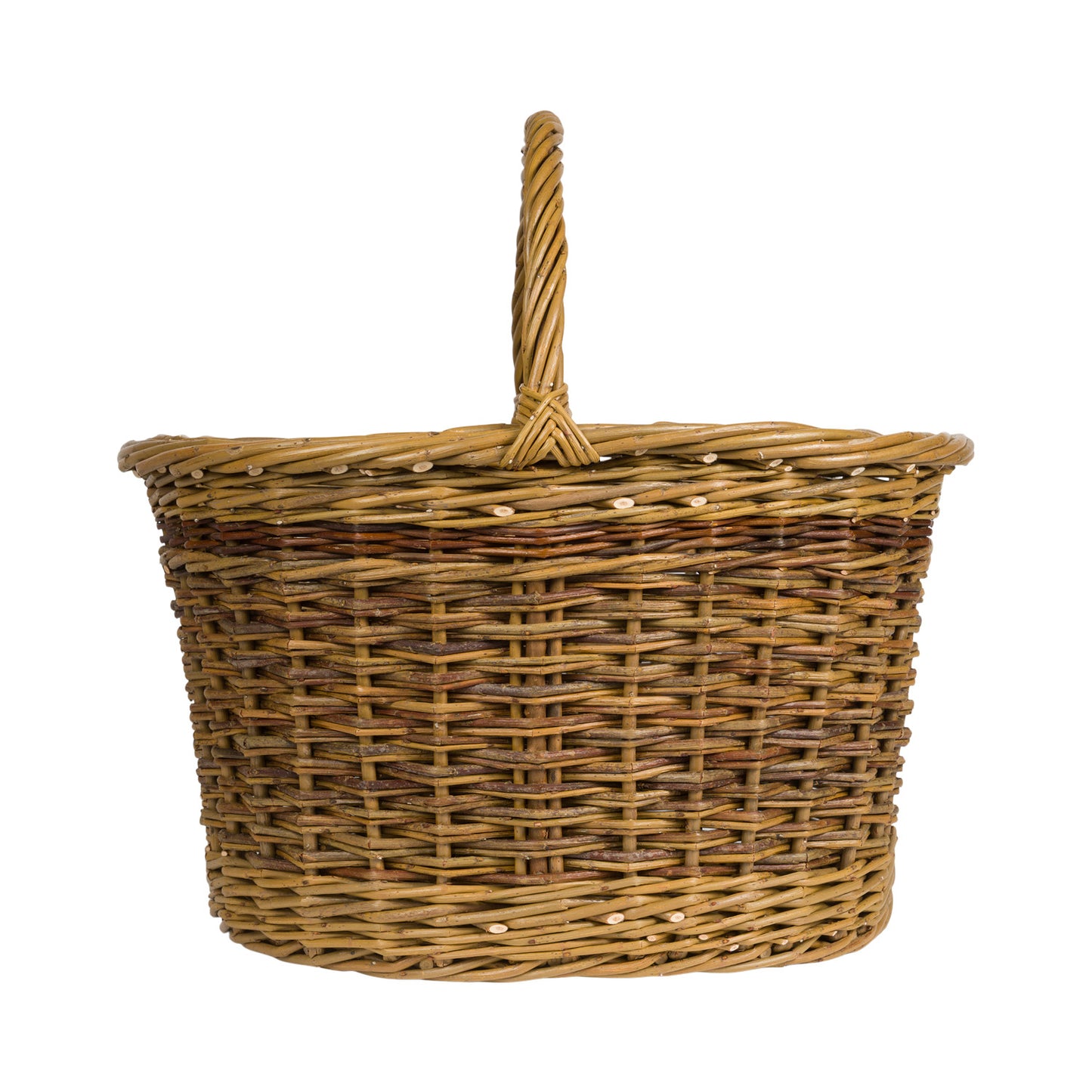 Oval Shopper Willow Basket