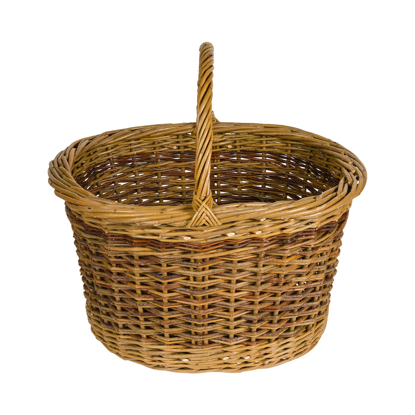 Oval Shopper Willow Basket