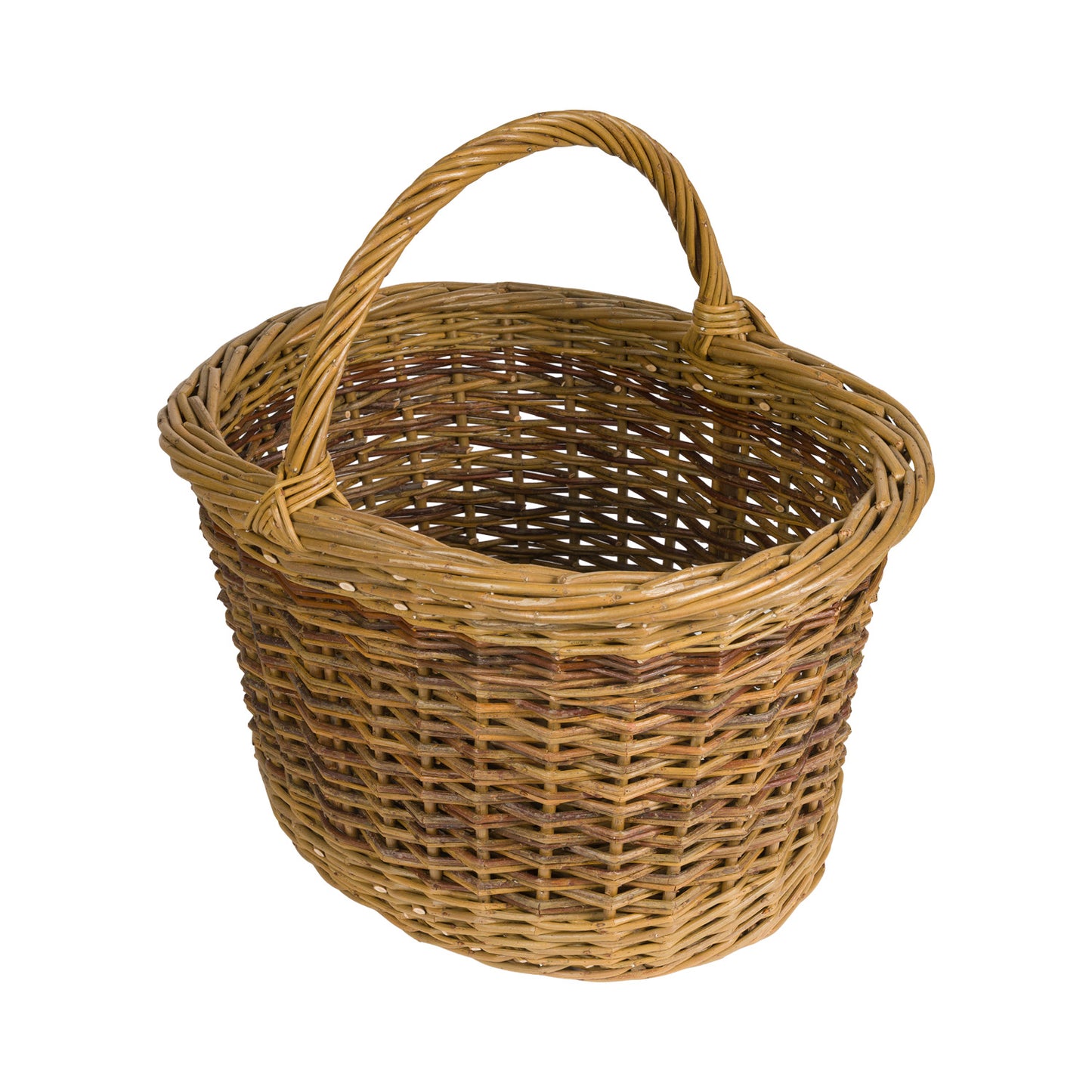 Oval Shopper Willow Basket