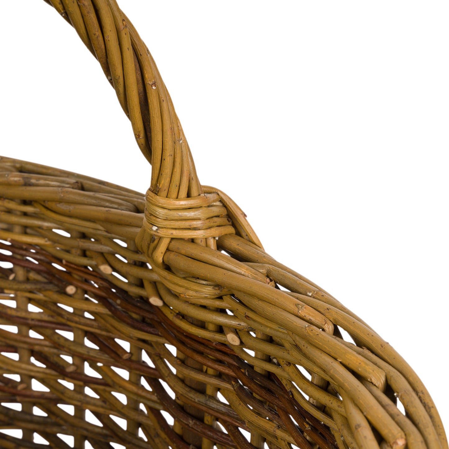 Oval Shopper Willow Basket