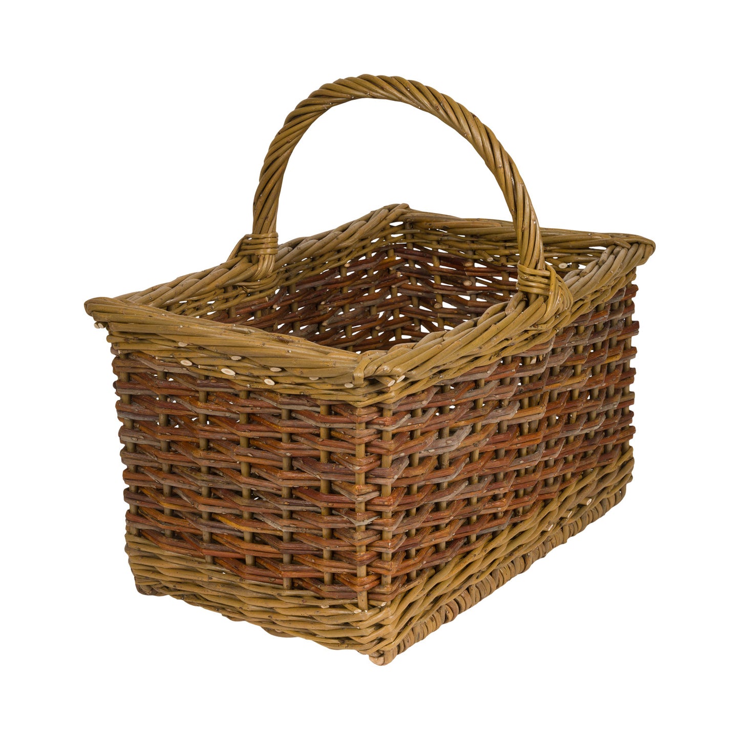 Square Shopper Willow Basket