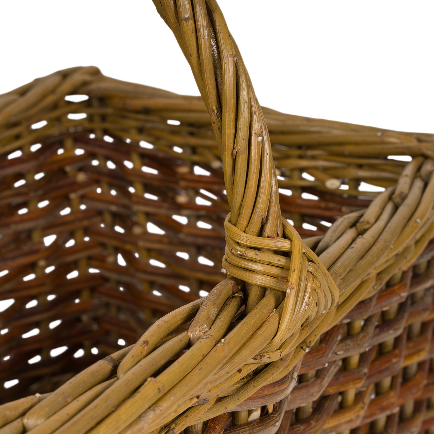 Square Shopper Willow Basket