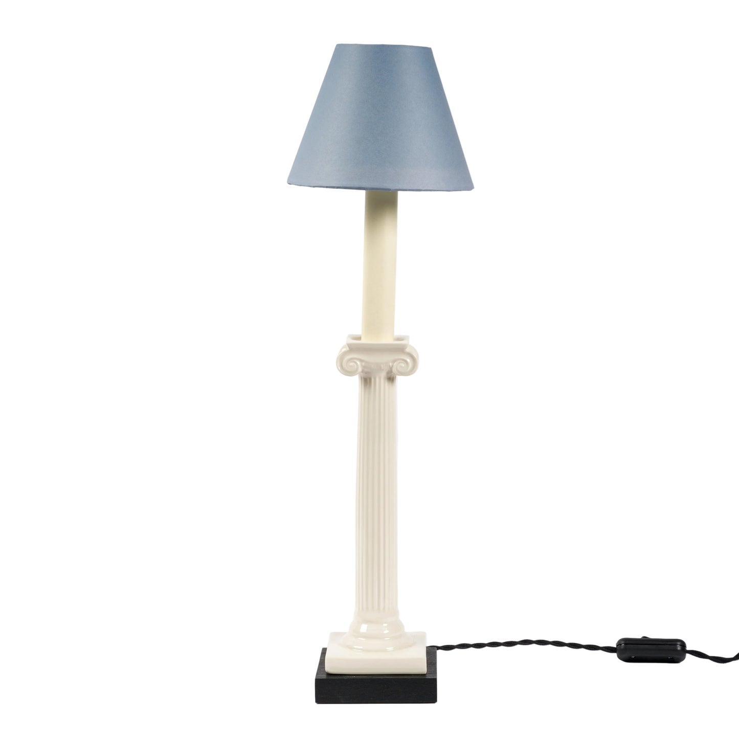 6” Storm Blue Card Lampshade