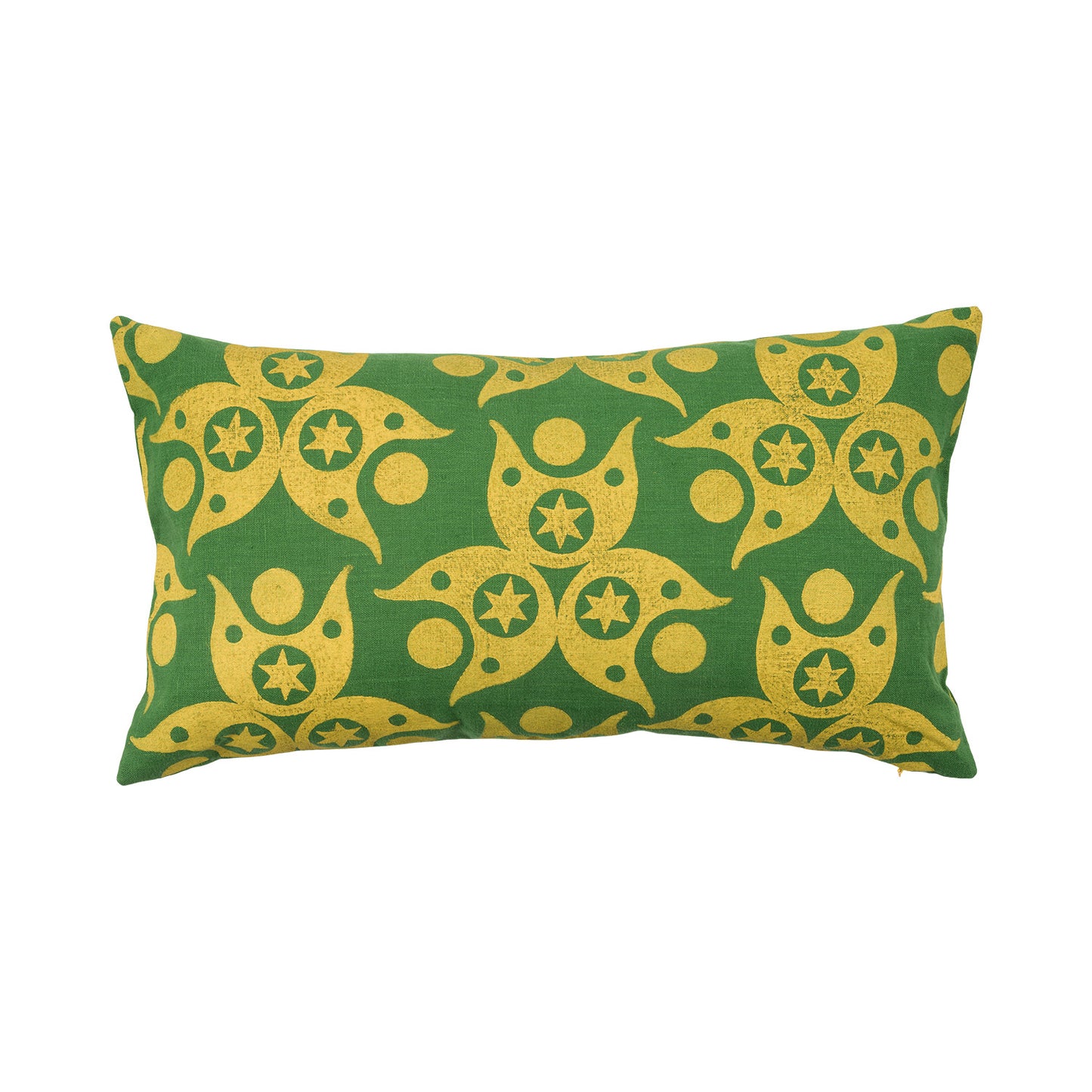 Handblock Print Linen Cushion