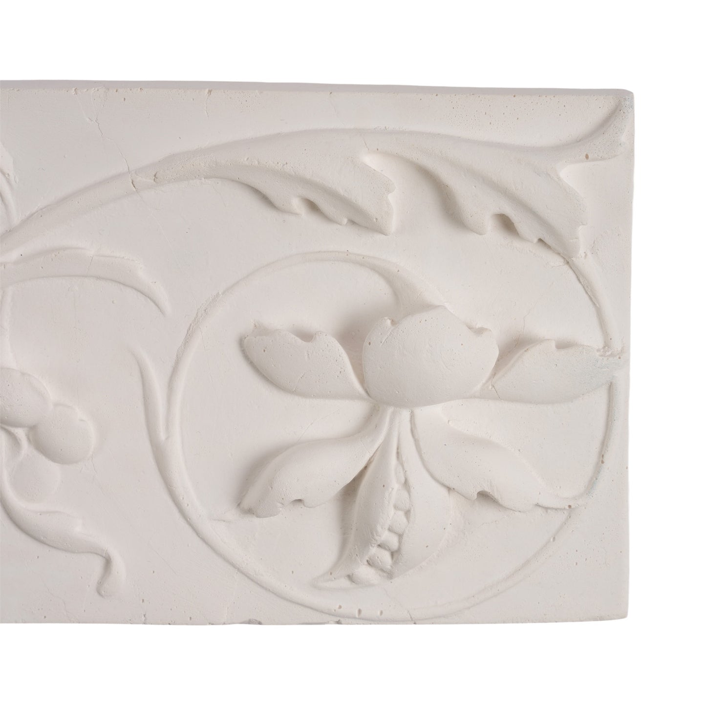 Scrolling Vine Plaster Plaque