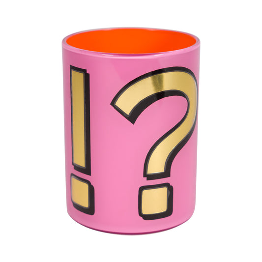 Alphabet Brush Pot - !?