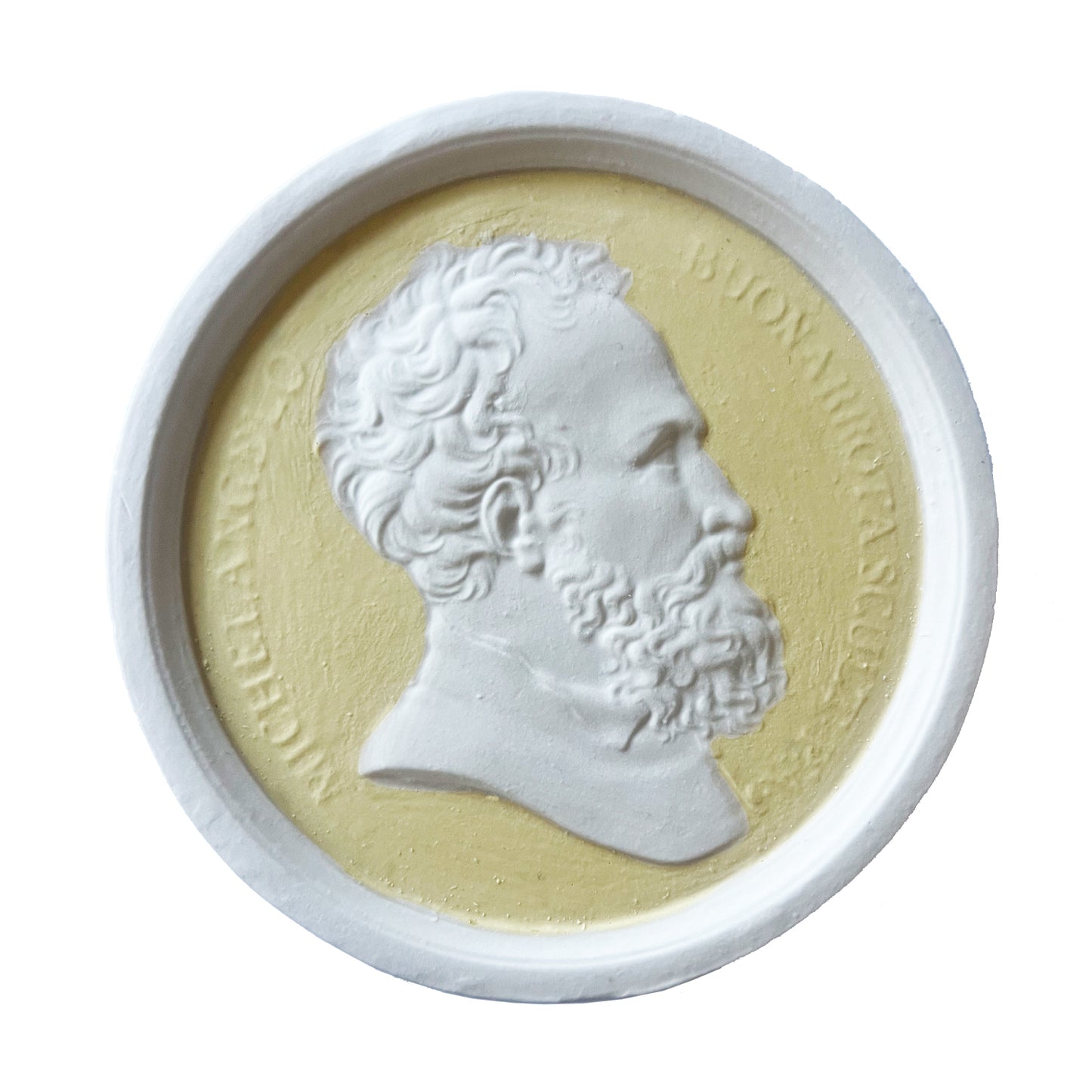 Michelangelo Portrait Plaque