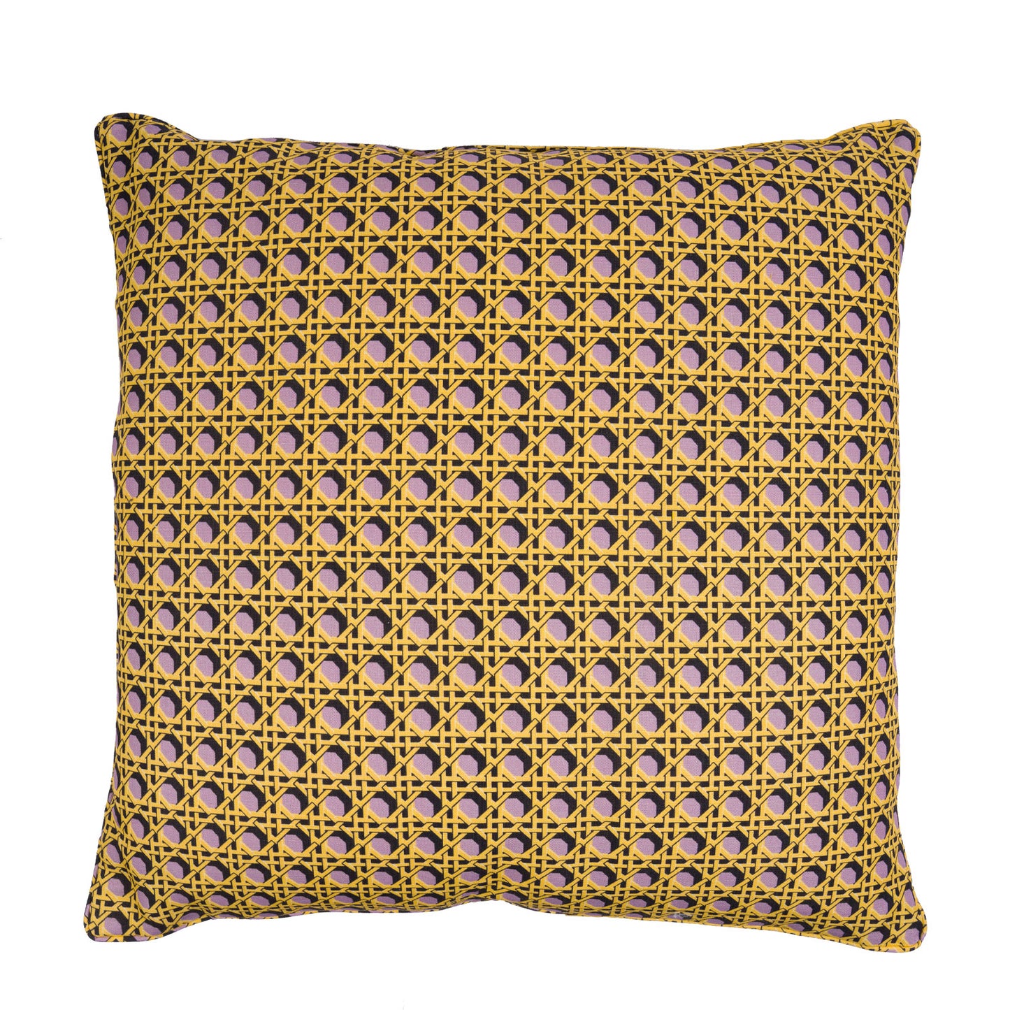 Regency Caning Cushion - Lilac