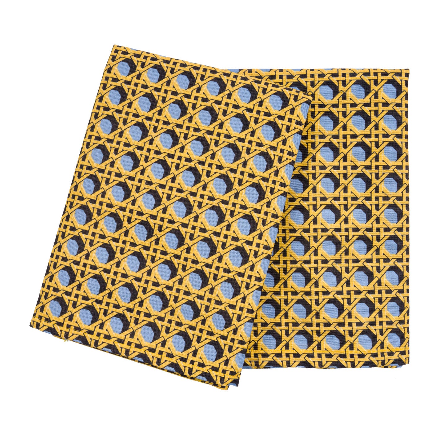 Regency Caning Napkin - Wedgwood Blue