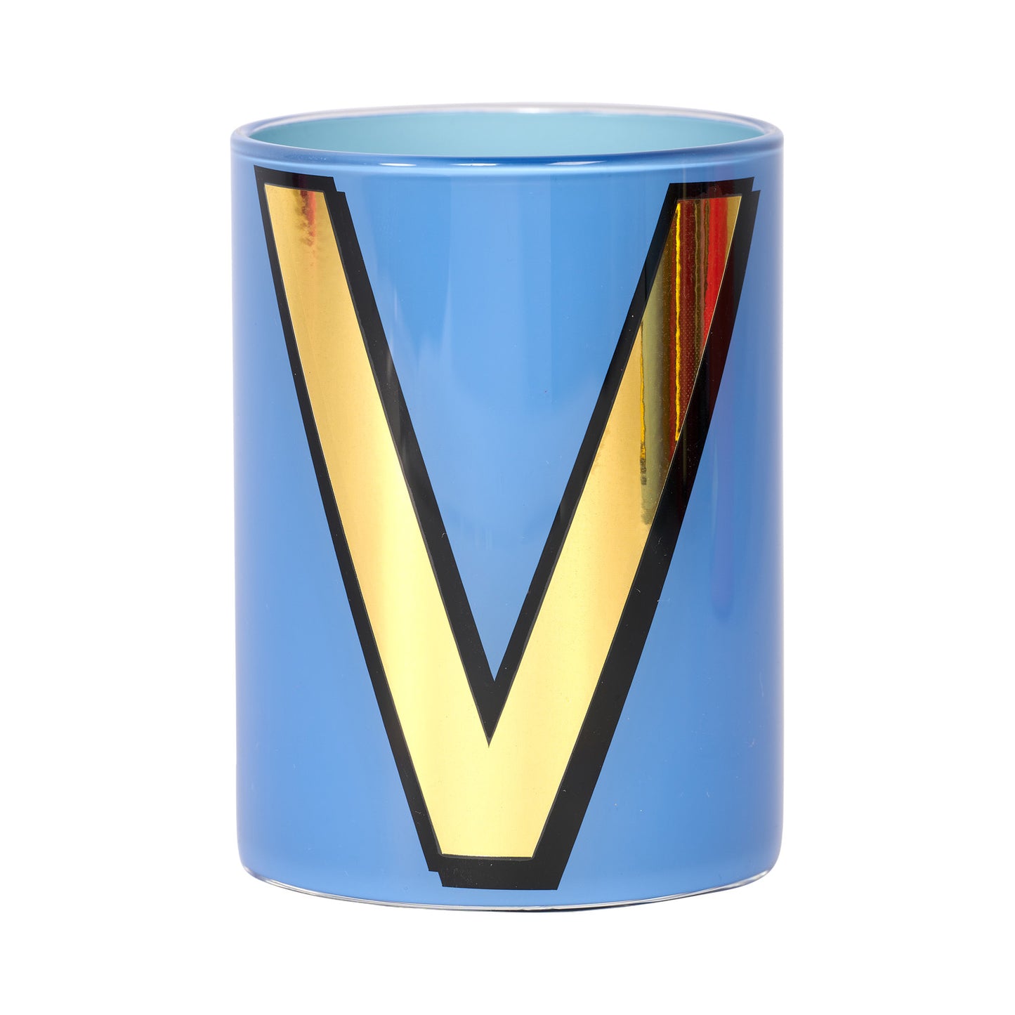 Alphabet Brush Pot - V