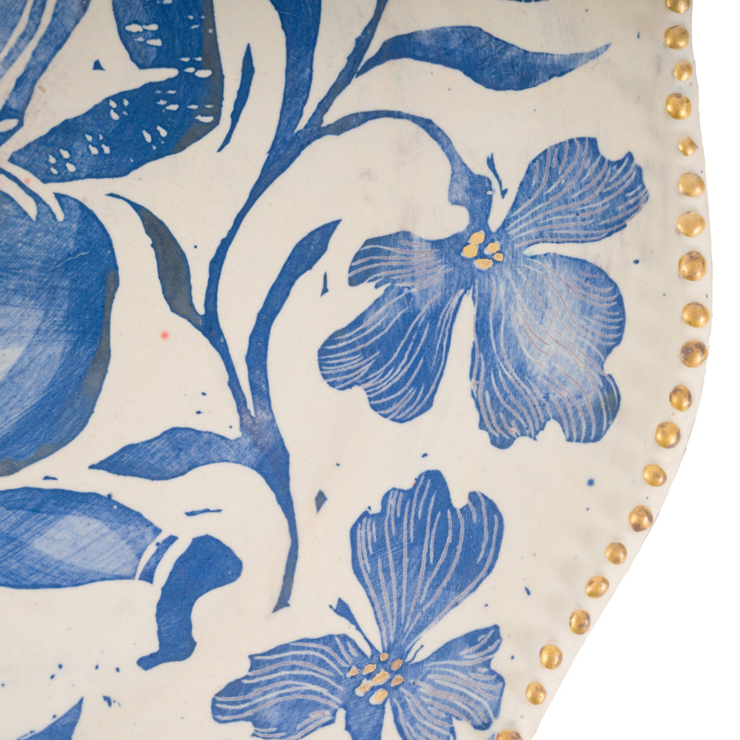 Blue Jester Candle Sconce