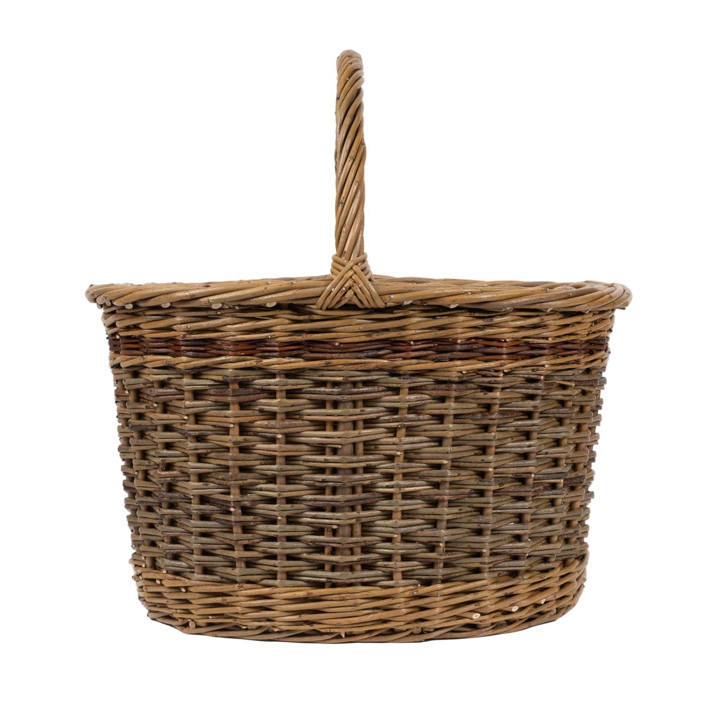 Oval Shopper Willow Basket