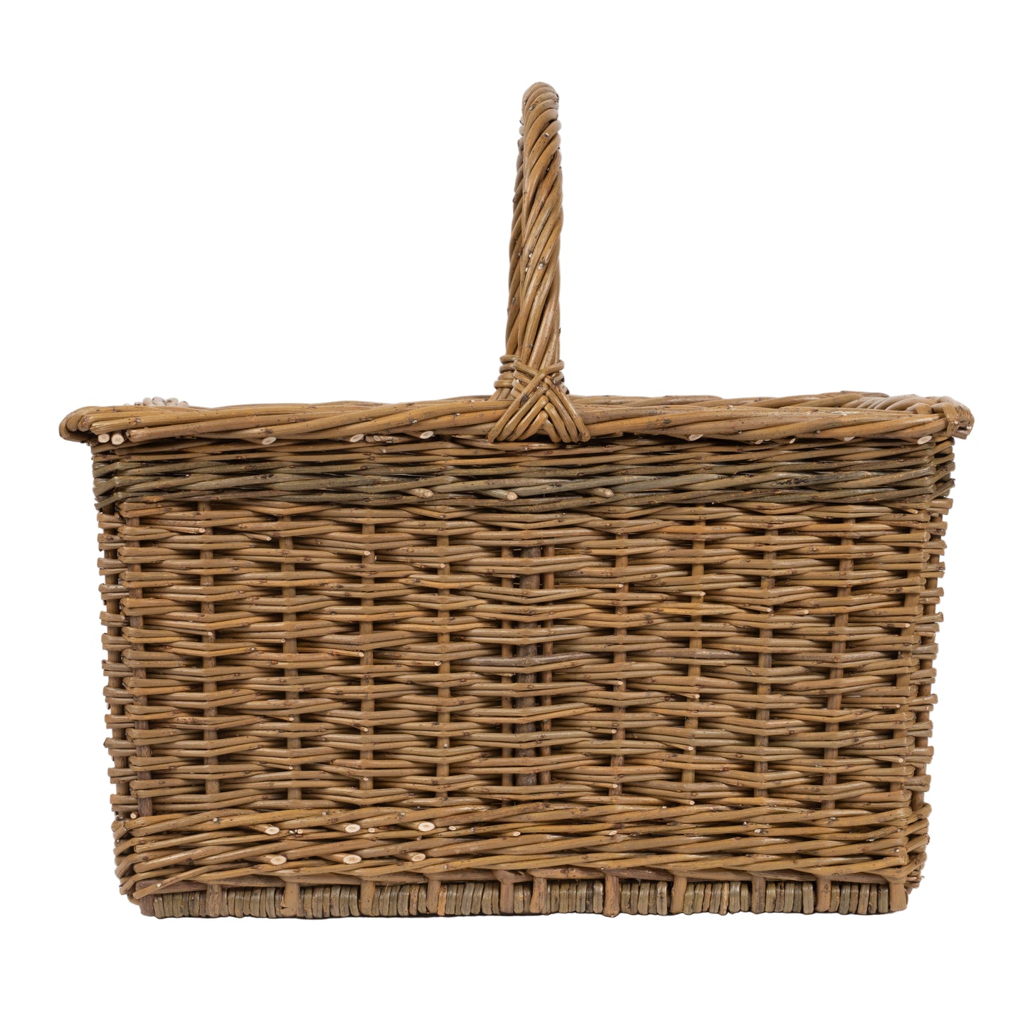 Square Shopper Willow Basket