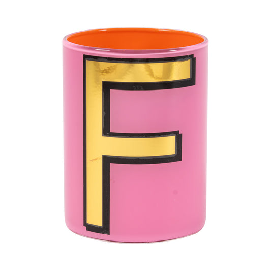 Alphabet Brush Pot - F